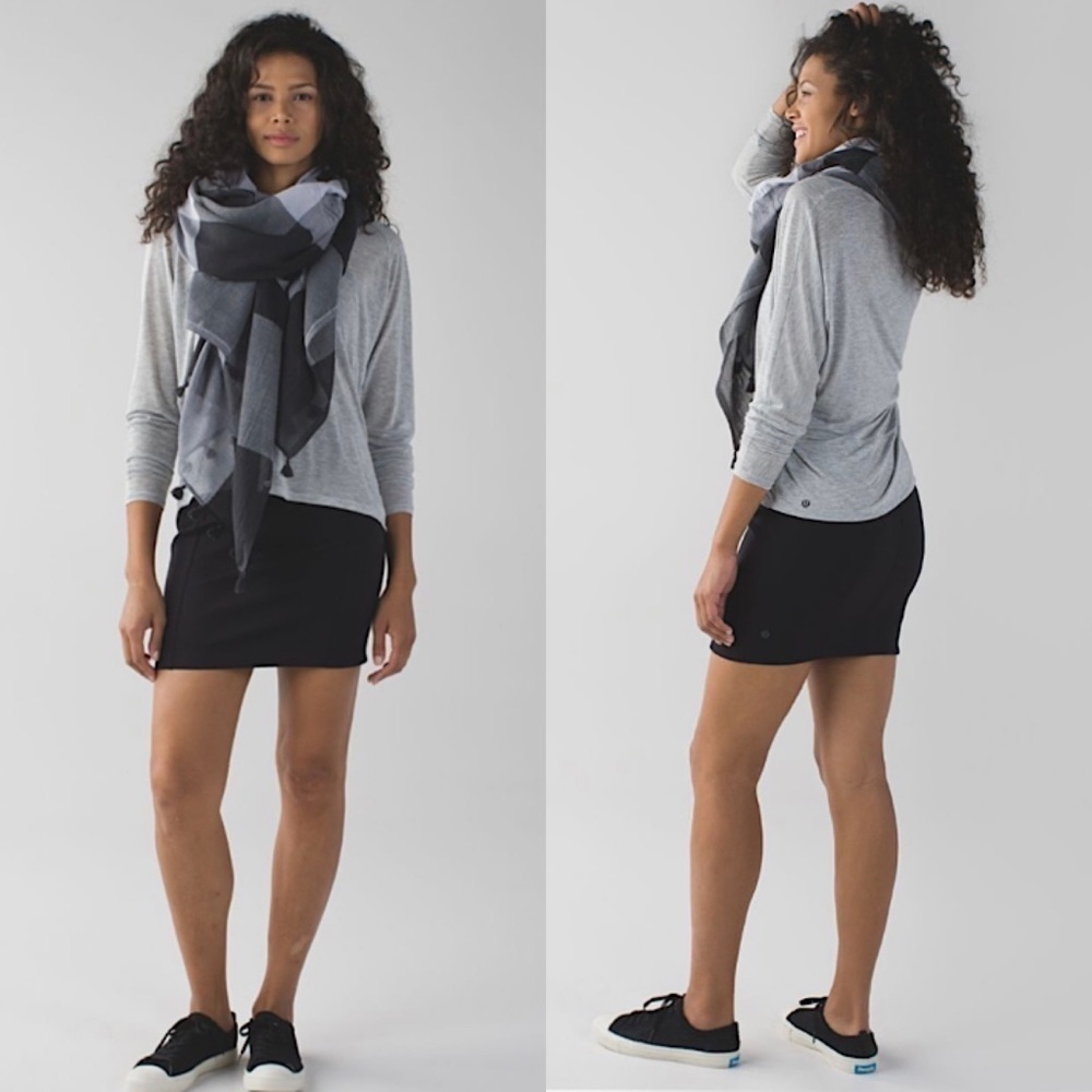 LULULEMON &go Cityfarer Skirt Dark Fuel (Size:6)